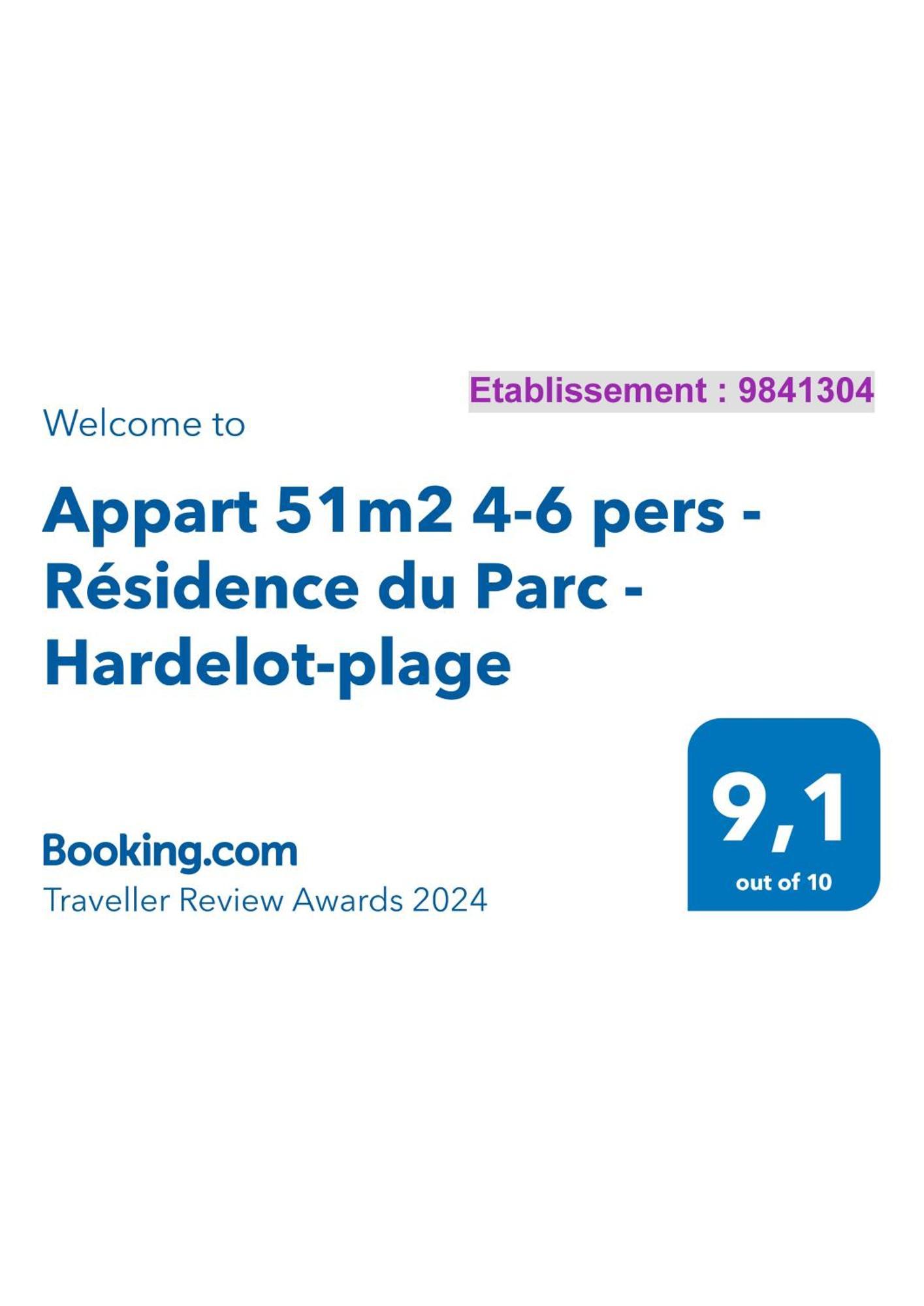 Appart - 4-6 Pers - Res Du Parc-Hardelot-Plage Extérieur photo